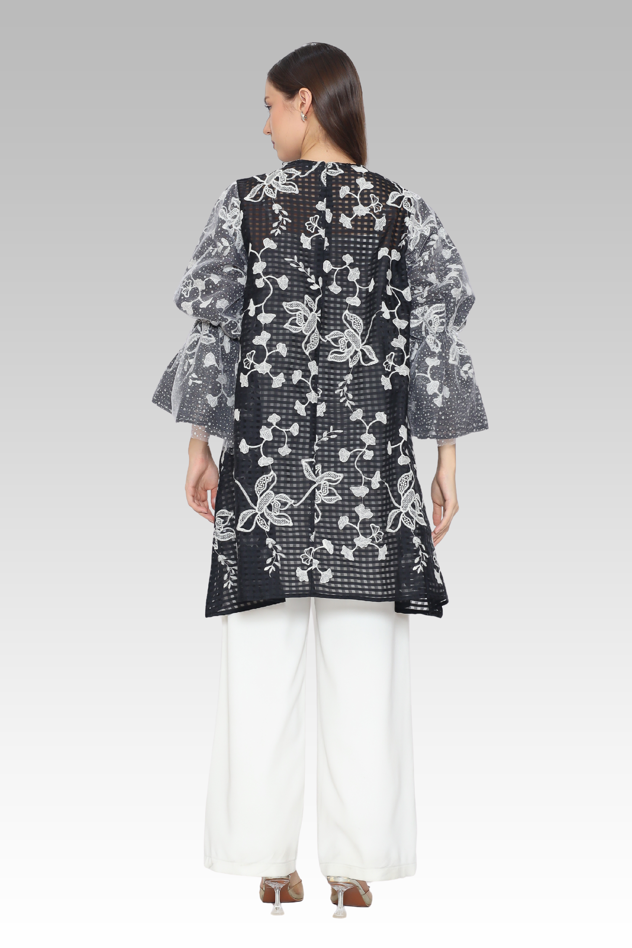 ME / Rose Silk Tunic