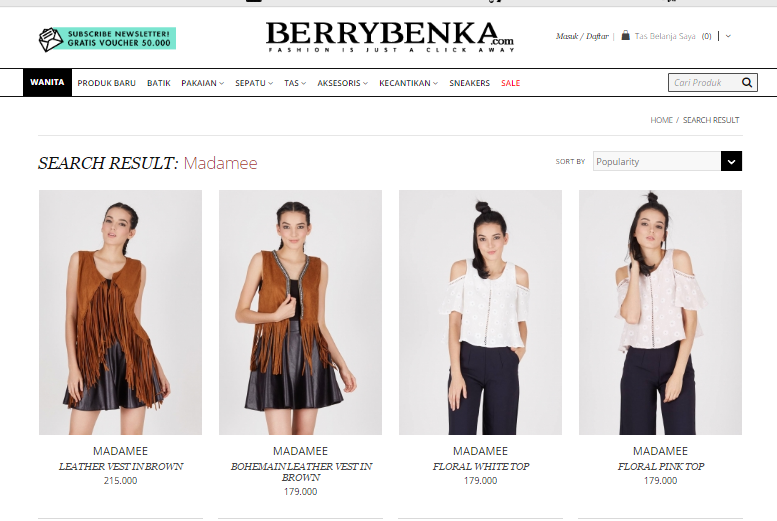 Madamee in Berrybenka