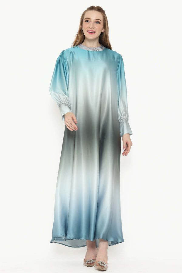 Grashia Dress Blue
