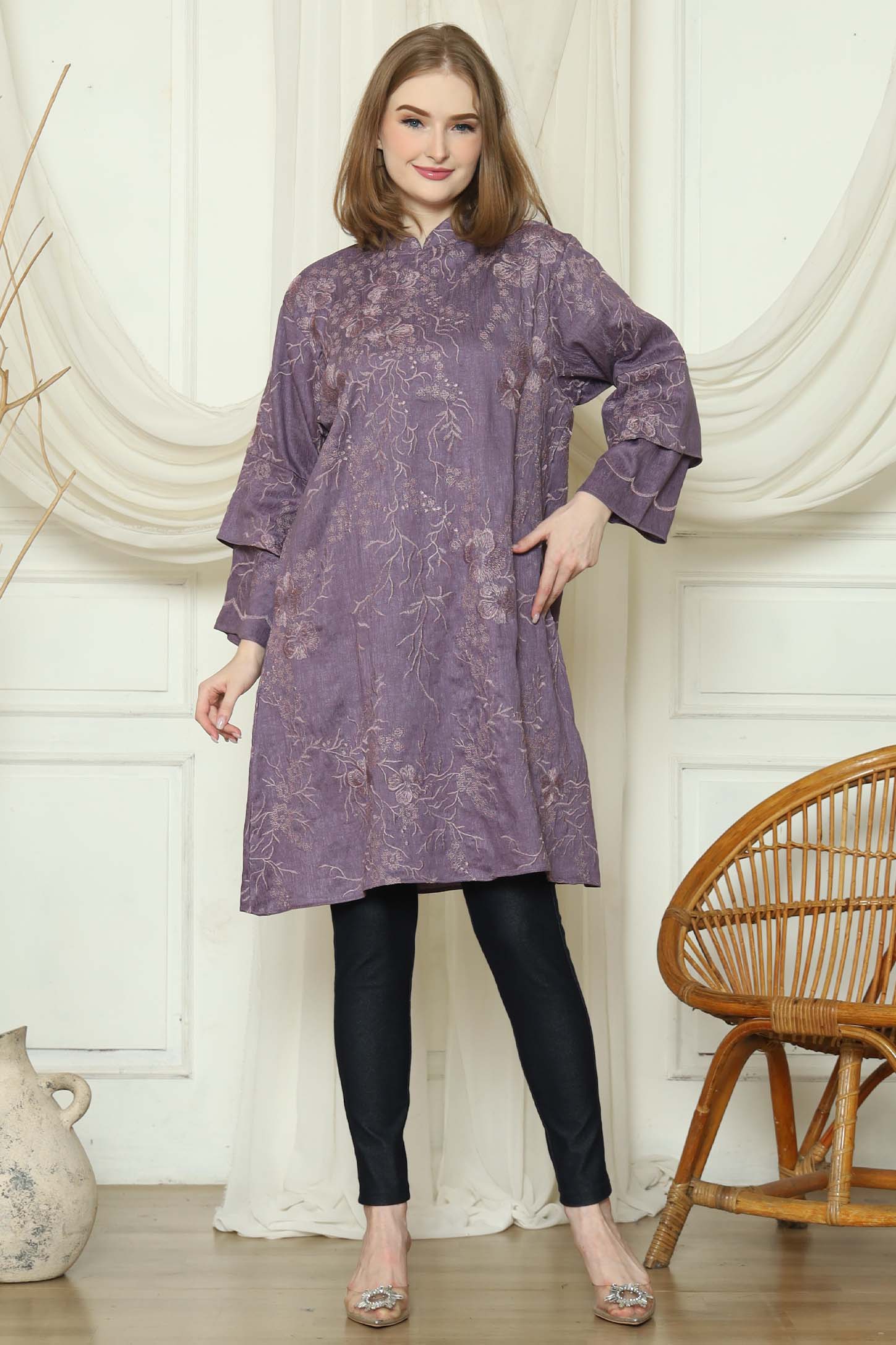 Belya Tunic Purple