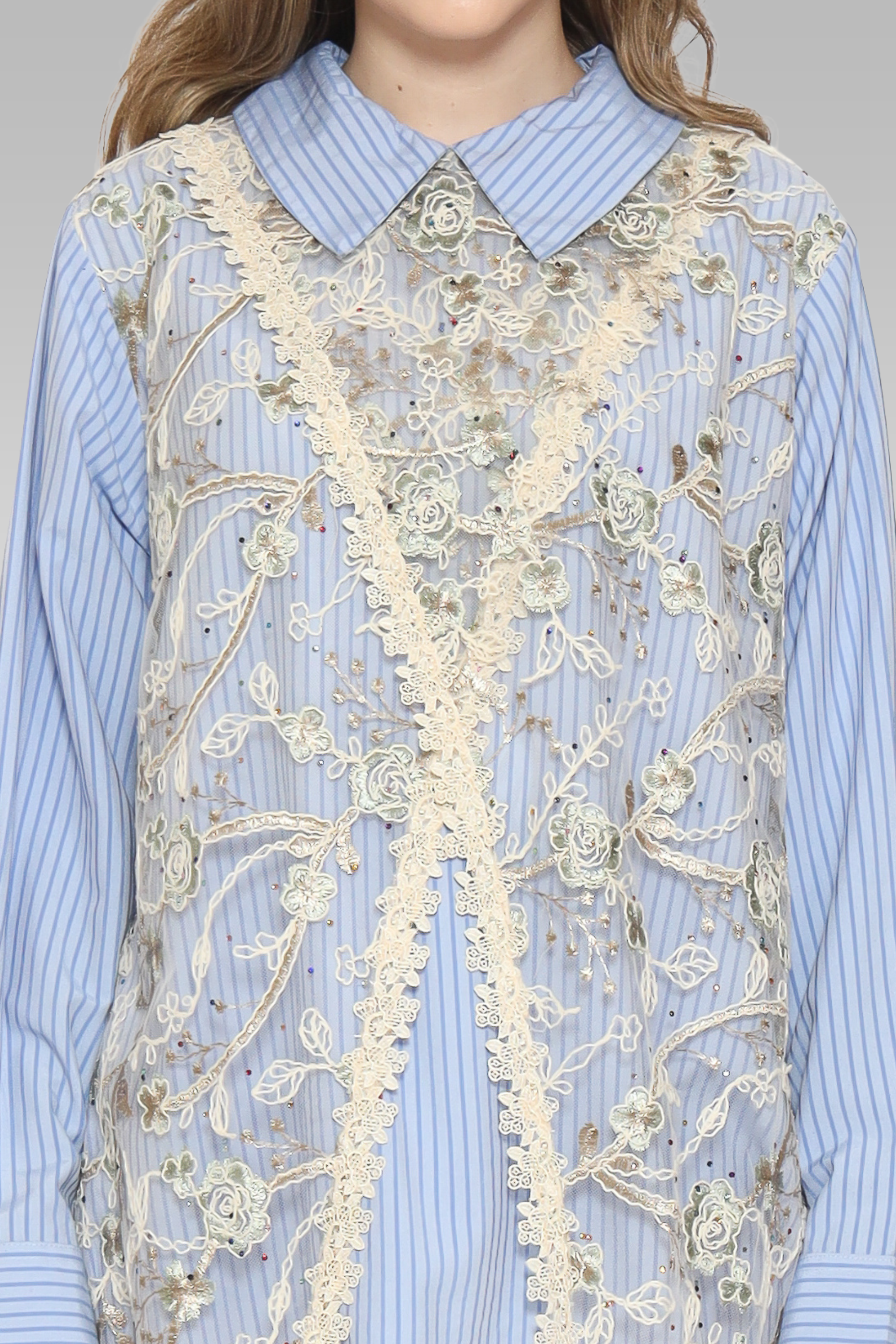 ME / Tulle Renda Top