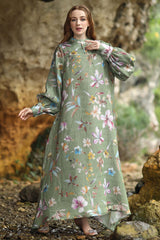 Azalia Dress Green