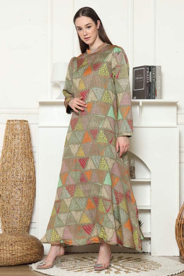 Anzani Dress Green