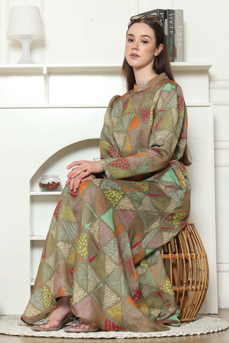 Anzani Dress Green